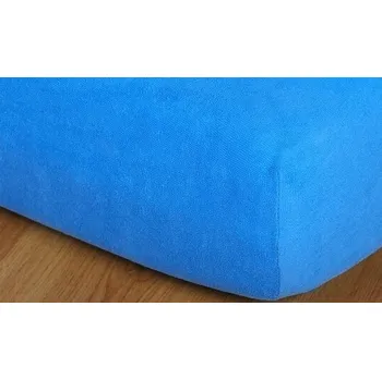 Prostěradlo Prostěradlo froté 110x200 cm vyšší matrace denim