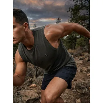 Pánské oblečení Sinsay - Bavlněné tričko - tmavě zelená - 460HL-79X - 460HL-79X-3XL