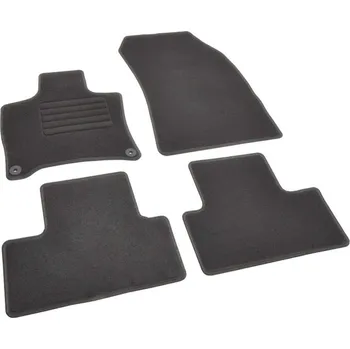 autokoberec Autokoberce textilní přesné černé / černé obšití - Opel Astra L Hybrid (2024-) 5-sedadel