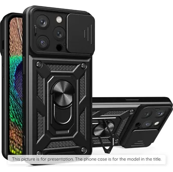 Pouzdro na mobilní telefon Techsuit CamShield pro Oppo Find X9 Pro černá