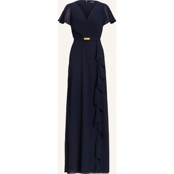 Dámské oblečení Lauren Ralph Lauren Dámské Večerní Šaty Farrysh S Volány,...