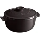 Emile Henry, Hrnec Emile Henry, keramický, 2,5 l, černý - Formadore