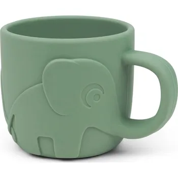 Done by deer, Hrnek Peekaboo Elphee silikonový zelený - Formadore