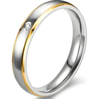 Prsten IZMAEL Dámský Prsten KN 17570 Stř./Zlatá KP17570 67mm KP17570