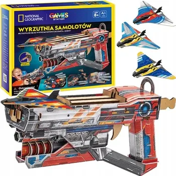 ostatní stavebnice CUBIC FUN NATIONAL GEOGRAPHIC STEM AIRCRAFT RAKETOMET DANTE DS1091H