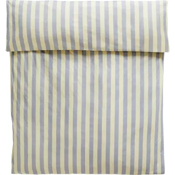 Povlečení Hay, Povlak na peřinu Ete 200 x 200 cm světle modro-žlutý - Formadore