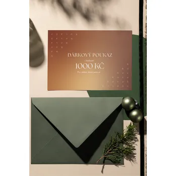 předplacená karta Kovallo Dárková karta 1 000,00 Kč