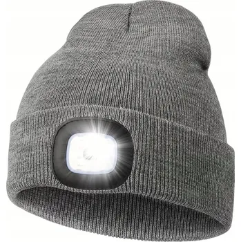 Čepice ART.MAS Zimní čepice beanie šedá, univerzální velikost