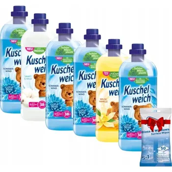 Aviváž Kuschelweich tekutá aviváž směs s vůní 6 l, 228 praní + Dárek