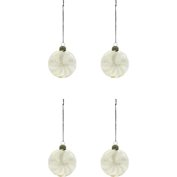 Vánoce House Doctor, Vánoční ozdoby HDDelic, zlaté, 4 ks - Formadore