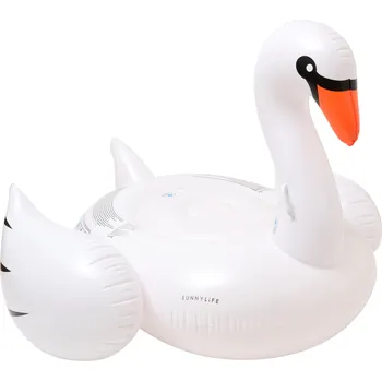 Úložný box Sunnylife, Nafukovačka na plavání Luxe Ride On labuť - Formadore