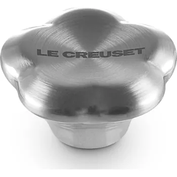 Pánev Le Creuset, Úchyt na pokličku Signature, květ, nerezový, 4,5 cm - Formadore