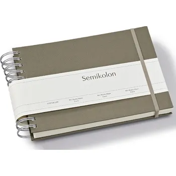 Semikolon, Album na fotografie Uni Mini Mucho, hnědošedé s bílými listy - Formadore