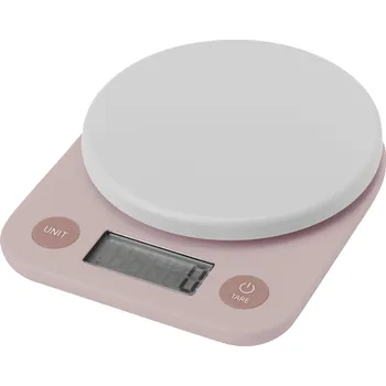 Kuchyňská váha Rig-Tig, Kuchyňská váha Foodie světle růžová - Formadore