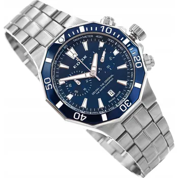 Hodinky EDOX Delfin The Original Chrono 10112-3BUM-BUIN 43mm 20ATM