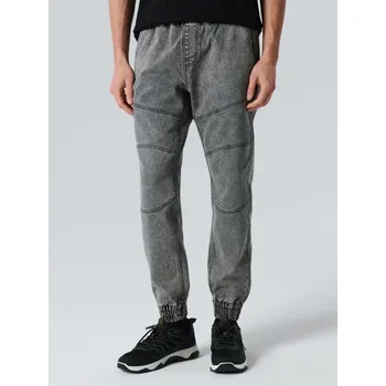 Pánské džíny Sinsay - Džíny jogger s efektem praní - šedá - 260HR-09J - 260HR-09J-30