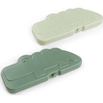 Úložný box Done by deer, Chladicí vložky Croco zelené, 2 ks - Formadore