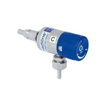 Průtokoměr Mediflow ULTRA II 25 - průtokoměr okénkový, 0 - 25 l/min, kyslík