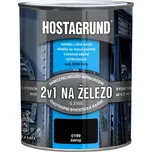 Hostagrund 2v1 barva na kov 0199 černá 600ml