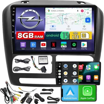 Autorádio AUTORÁDIO NCS ZQ9 OPEL COMBO 2011-2018 ANDROID NAVIGACE 8GB LTE