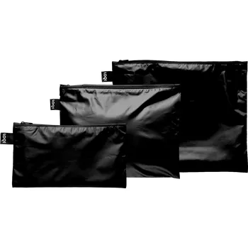 Úložný box LOQI, Sáčky LOQI Fashion Metallic černé, 3 ks - Formadore