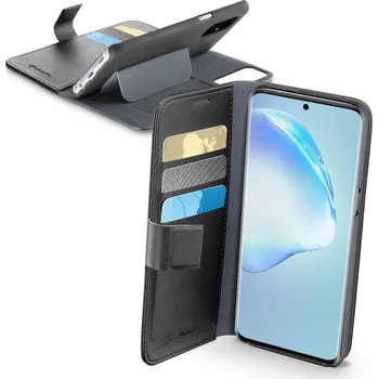 Pouzdro typu kniha Cellularline Book Agenda pro Samsung Galaxy S20+, černé