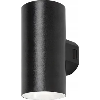 Venkovní osvětlení Venkovní nástěnné svítidlo Rabalux černé, integrovaný LED zdroj 0 W