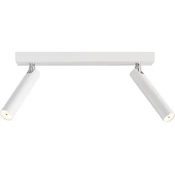 Kaspa, Lišta Roll dvojitá se stříbrným připojením bílá - Formadore