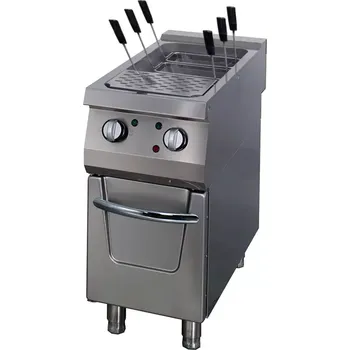 Kuchyňský gril Maxima Vařič těstovin Premium - elektrický - 400V - jednoplotýnkový - hloubka 90 cm | 09398617