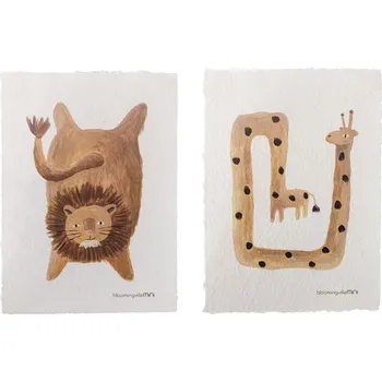 Úložný box Bloomingville, Plakáty Fritza 2 ks - Formadore