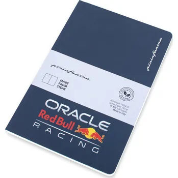 Diář Pininfarina Segno, Notes z kamenného papíru voděodolný Pininfarina Redbull Full, linkovaný, A5, 128 stran - Formadore