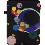 LOQI, Pouzdro na notebook Museum Wassily Kandinsky Several Circles z recyklovaného materiálu 24 x 33 cm - Formadore
