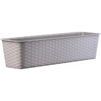 Květináč KADAX BALKONOVÝ TRUHLÍK 60CM KARAMELOVÝ KVĚTINÁČ