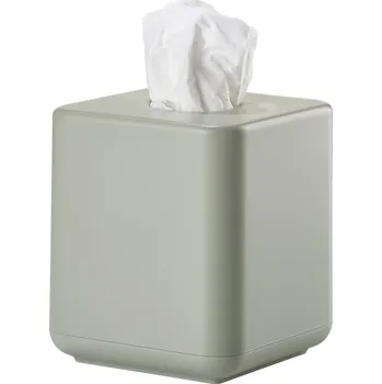 Zásobník na papírové ručníky Zone Denmark, Zásobník na kapesníky Ume, 13 x 13 cm, eukalyptově zelený - Formadore