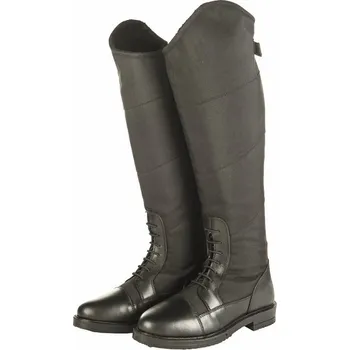 Jezdecká obuv Zimní jezdecké boty HKM STYLE WINTER černé Velikost: 38