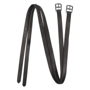 Třmenové řemeny Premium Waldhausen hnědé 25 mm Barva: hnědá, Velikost: 130 cm