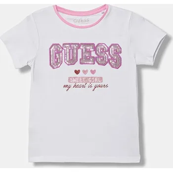 Chlapecké tričko Dětské tričko Guess K6RI11.K6YW4.PPY2 bílá 00X, vel. 96-104