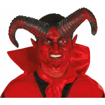 Karnevalový doplněk Latexové rohy ďábla – doplněk ke kostýmu na Halloween