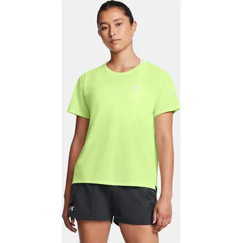 Dámské oblečení Dámské tričko Under Armour UA Trail Run SS - Dámské Under Armour světle zelená 3227010