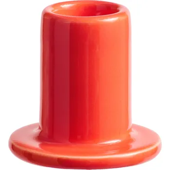 Svícen Hay, Svícen na klasickou svíčku Tube keramický S červený - Formadore