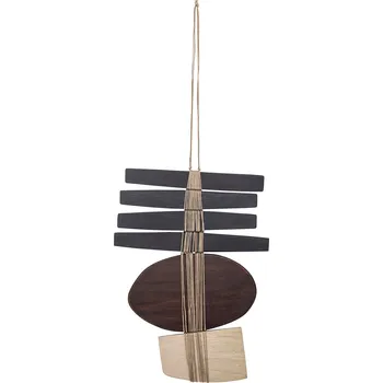 Bytová dekorace Bloomingville, Nástěnná dekorace Yoki sytě modrá - Formadore