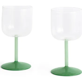 Sklenice Hay, Sklenice na víno Tint, zelené, 2 ks - Formadore