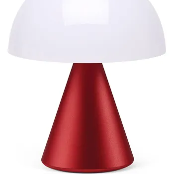 Lampička Lexon, Led lampa Mina M tmavě červená - Formadore