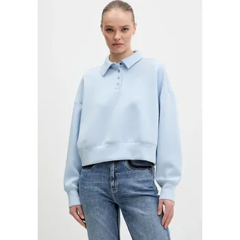 Dámská mikina Mikina Guess Jeans W6RQ05.KD122 modrá 05X, vel. XS