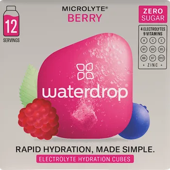 Instantní nápoj WATERDROP Microlyte Berry 12 ks