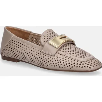 Dámské mokasíny Kožené mokasíny Liu Jo BRIGITTE 07 SA6031PX132S3951 béžová 02X, EUR 36