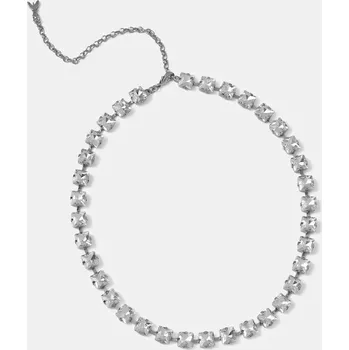 Módní doplněk Náhrdelník Patrizia Pepe 8J1398.M032 stříbrná SLV, vel. ONE SIZE