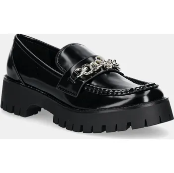 Dámské mokasíny Mokasíny Guess ALMER FLPALR.ELE14.BLACK černá 99X, EUR 41