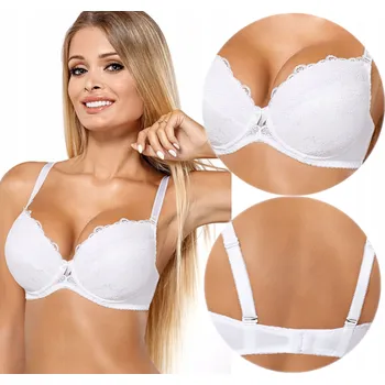 Podprsenka Paripari push-up podprsenka bílá velikost 75F