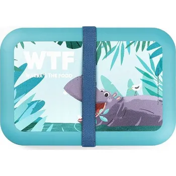 Svačinový box Svačinový box s gumičkou Hroch / Amuse